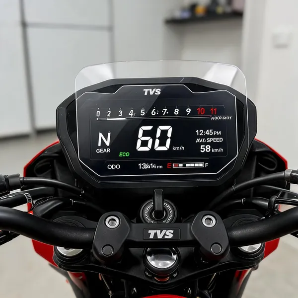 Multicolor_Tempered_Glass_Silicone_Bike_Display_Screen_Guard__Handle_Bar_Grip_Tvs_Apache_160_Rtr_Bike_And_Motorcycle__Pack_Of_5