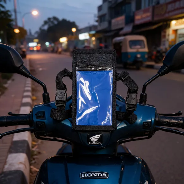 Multicolor_Pvc_Bike_Mobile_Holder_Honda_Activa