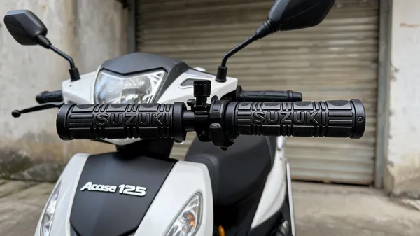 Black_Rubber_Handle_Bar_Grip_Suzuki_Access__Pack_Of_2