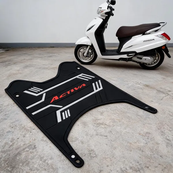 Multicolor_Rubber_Two_Wheeler_Mat_Honda_Activa_125