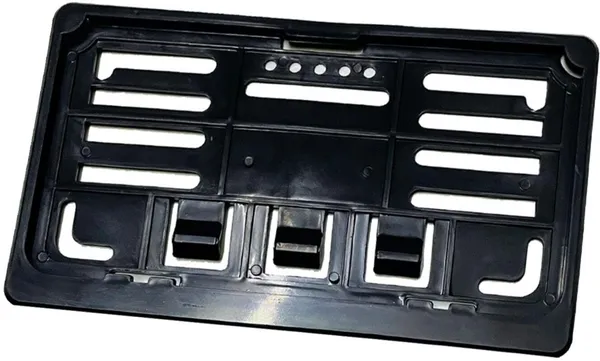 MOTO_XSPEED_Metal_Bike_Number_Plate_Frame(Standard_Size_for_All_Bikes)_-_Set_of_Two_Bike_Number_Plate_(Plastic_26_cm_x_2_cm)