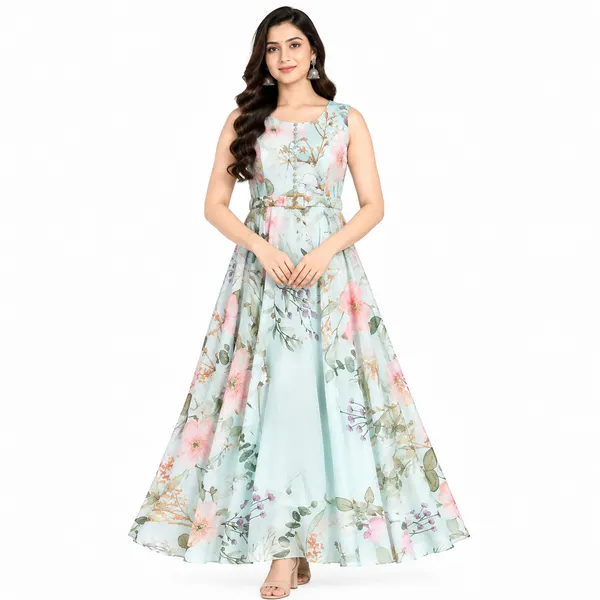 Long_Gown_1_Piece_Synthetic_With_Printed_Work