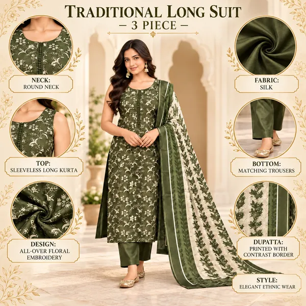 Traditional_Long_Suit_3_Piece_Silk_With_Thread_Work