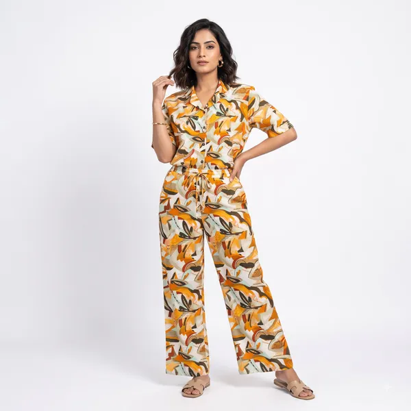West_Co-Ord_Set_2_Piece_Cotton_With_Printed_Work