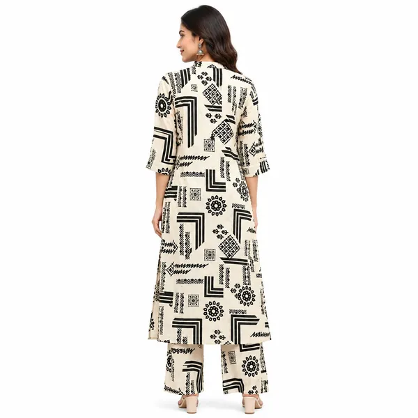Long_Co-Ord_Set_2_Piece_Viscose_Cotton_With_Printed_Work
