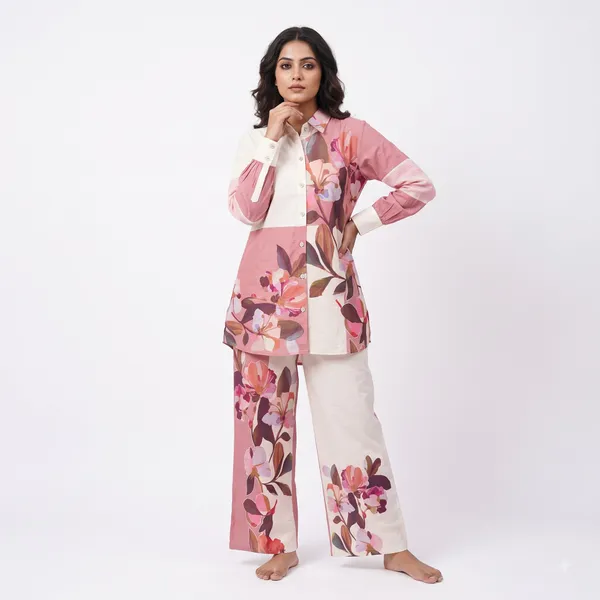 West_Co-Ord_Set_2_Piece_Synthetic_Silk_With_Printed_Work