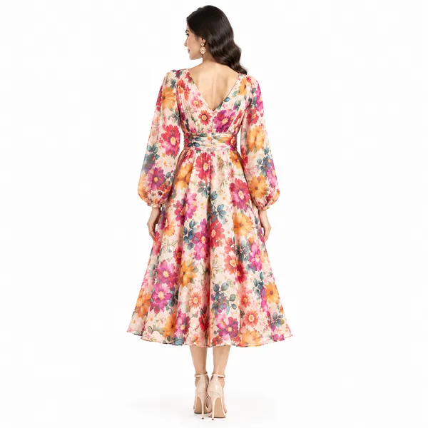 Long_Party_Gown_1_Piece_Tissue_Silk_With_Printed_Work
