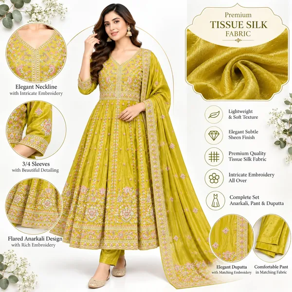 Anarkali_Suit_3_Piece_Tissue_Silk_With_Zari_Work