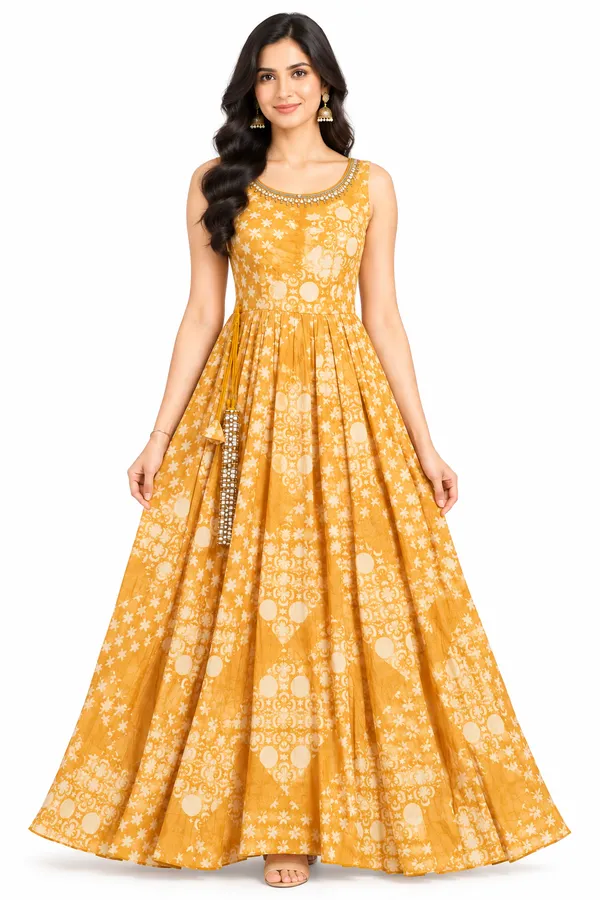Long_Gown_1_Piece_Chiffon_Silk_With_Printed_Work