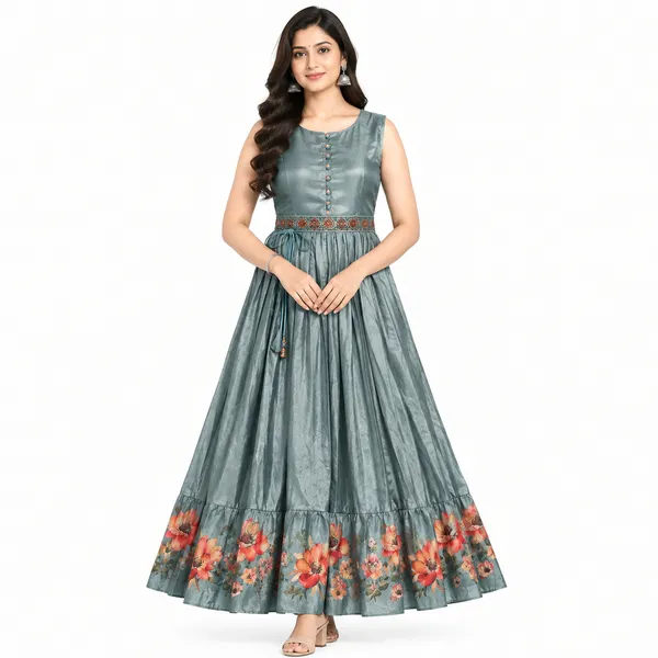Long_Gown_1_Piece_Chiffon_Silk_With_Printed_Work