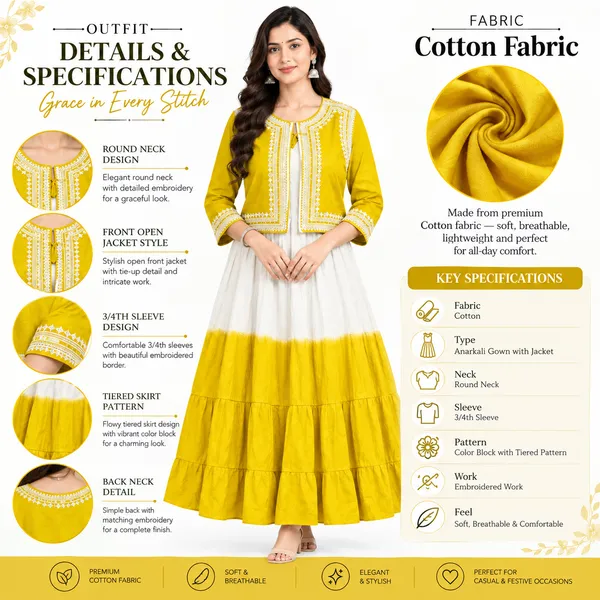 Long_Gown_1_Piece_Cotton_With_Thread_Work_With_Jacket