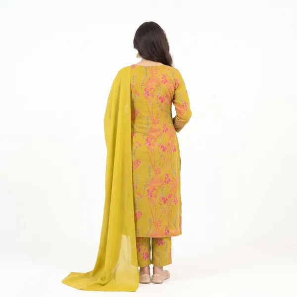 Casual_Suit_3_Piece_Viscose_Silk_With_Printed_Work