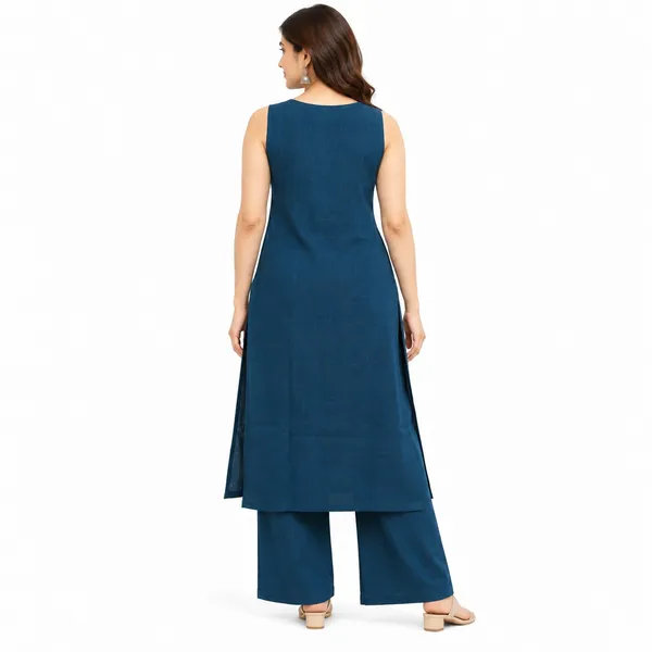 Long_Co-Ord_Set_2_Piece_Jaipuri_Cotton_With_Thread_Work