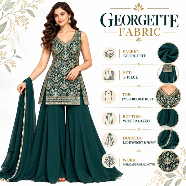 Indo_Dress_3_Piece_Georgette_With_Thread_Work