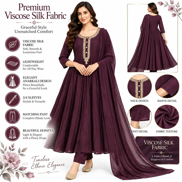 Anarkali_Suit_3_Piece_Viscose_Silk_With_Stone_Work