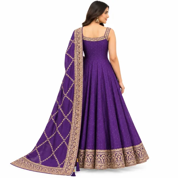 Anarkali_Suit_3_Piece_Shine_Silk_With_Embroidery