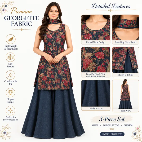 Indo_Dress_3_Piece_Georgette_With_Thread_Work