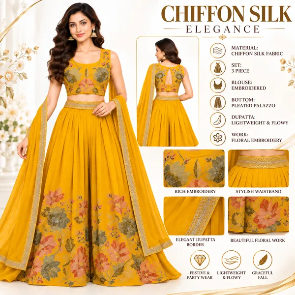 Indo_Dress_3_Piece_Chiffon_Silk_With_Thread_Work