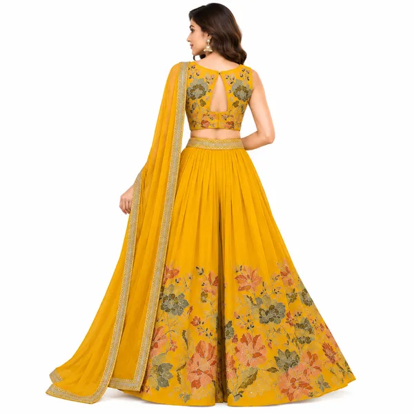 Indo_Dress_3_Piece_Chiffon_Silk_With_Thread_Work