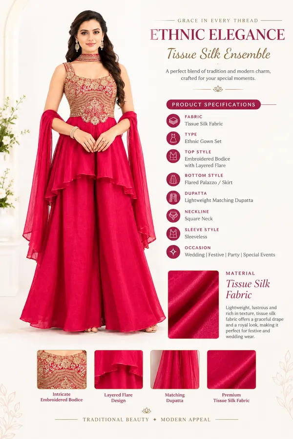 Indo_Dress_3_Piece_Tissue_Silk_With_Stone_Work