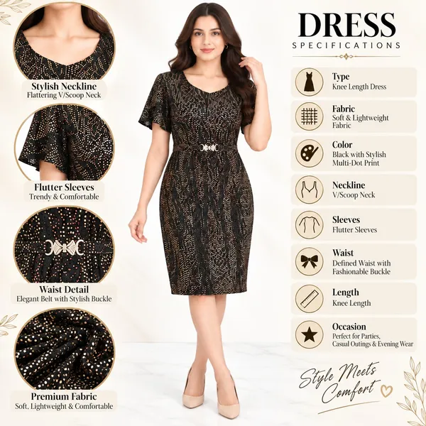 Party_Knee_Short_Dress_1_Piece_Synthetic_Silk_With_Rubber_Print