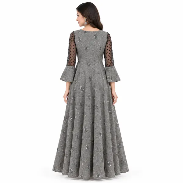 Long_Party_Gown_1_Piece_Jute_Cotton_With_Zari_Work