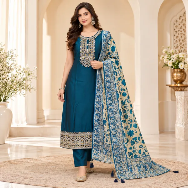 Traditional_Long_Suit_3_Piece_Normal_Silk_With_Thread_Work