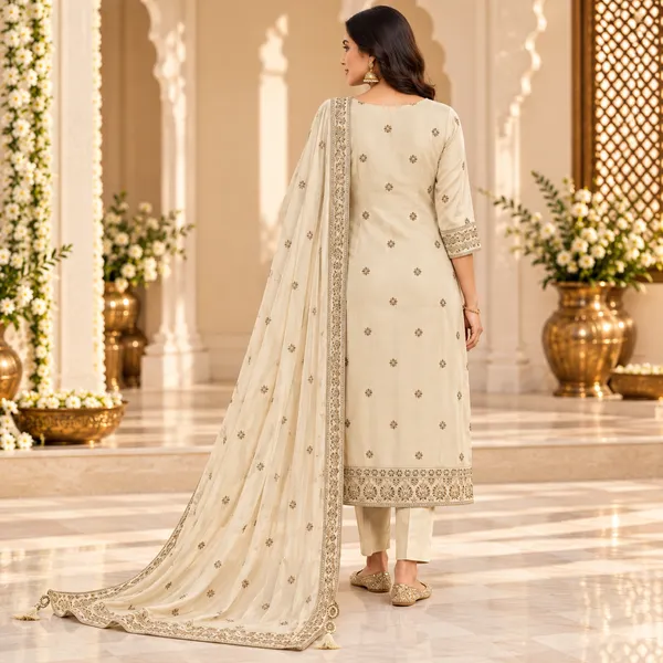 Traditional_Long_Suit_3_Piece_Vichitra_Silk_With_Thread_Work