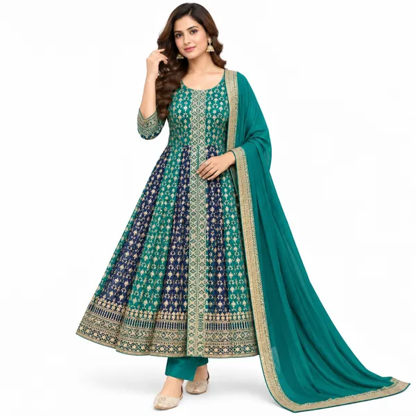 Anarkali_Suit_3_Piece_Georgette_With_Zari_Work