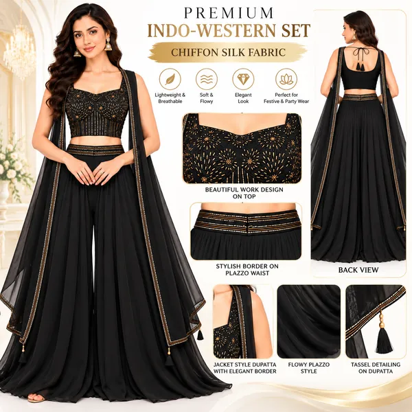 Indo_Dress_3_Piece_Chiffon_Silk_With_Stone_Work