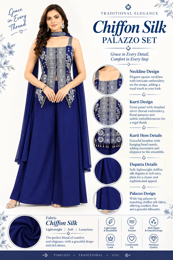 Indo_Dress_3_Piece_Chiffon_Silk_With_Zari_Work