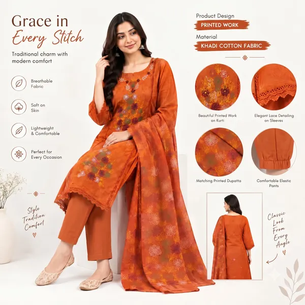 Casual_Suit_3_Piece_Viscose_Silk_With_Thread_Work