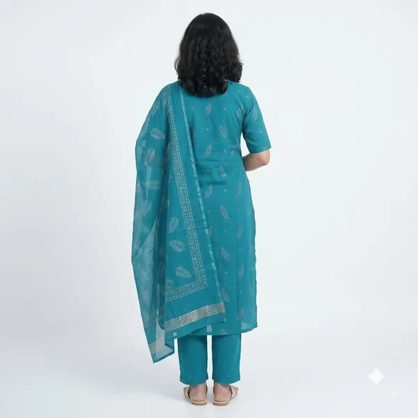 Casual_Suit_3_Piece_Viscose_Silk_With_Sequin_Work
