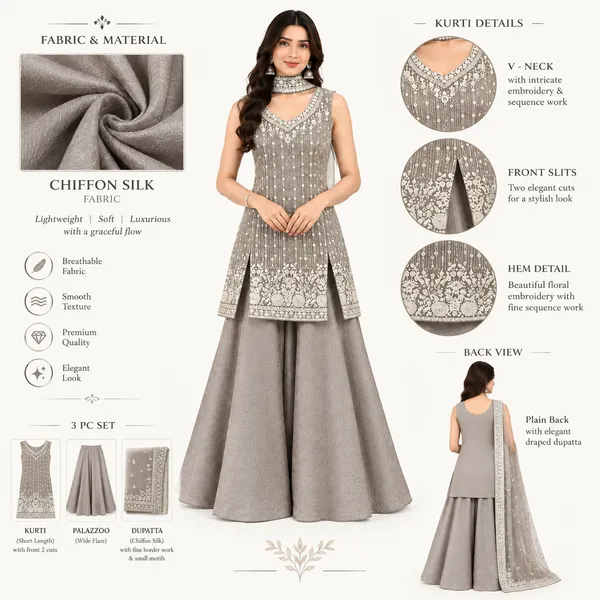 Indo_Dress_3_Piece_Chiffon_Silk_With_Thread_Work