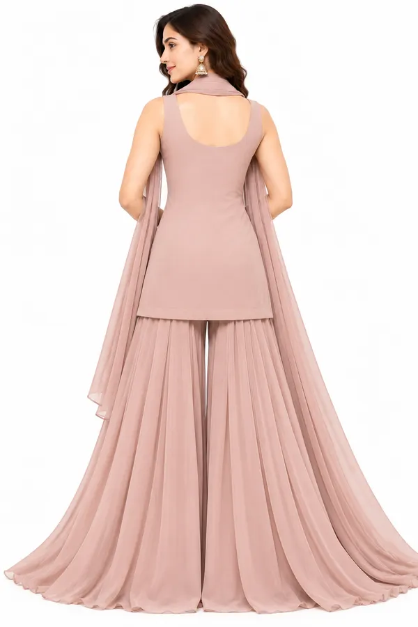 Indo_Dress_3_Piece_Chiffon_Silk_With_Stone_Work