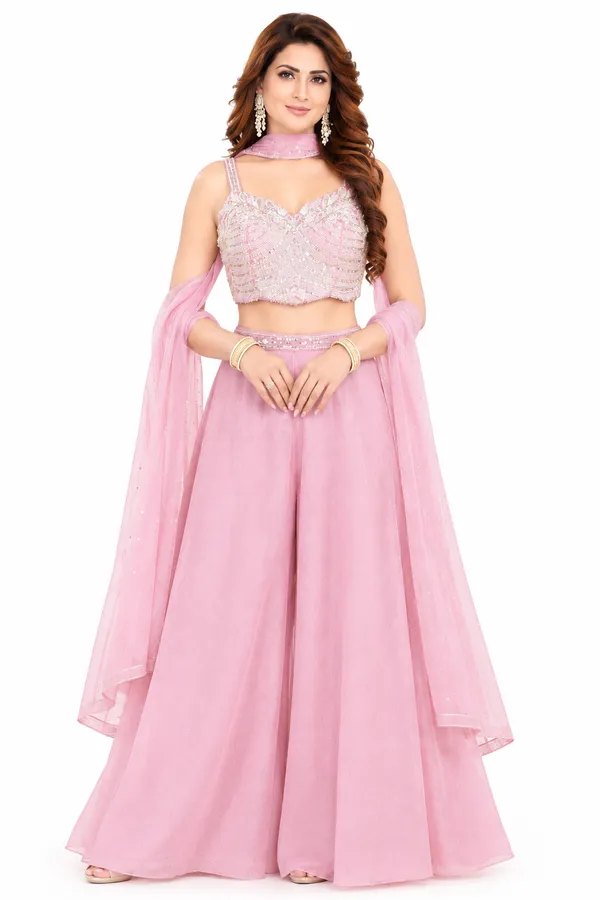 Indo_Dress_3_Piece_Chiffon_Silk_With_Stone_Work