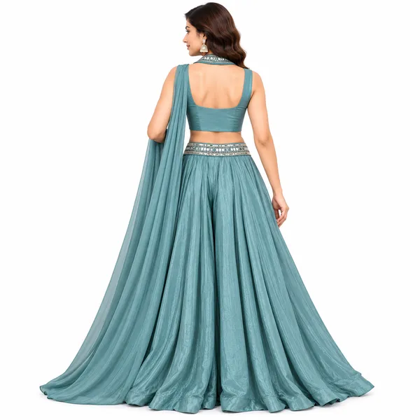 Indo_Dress_3_Piece_Chiffon_Silk_With_Stone_Work