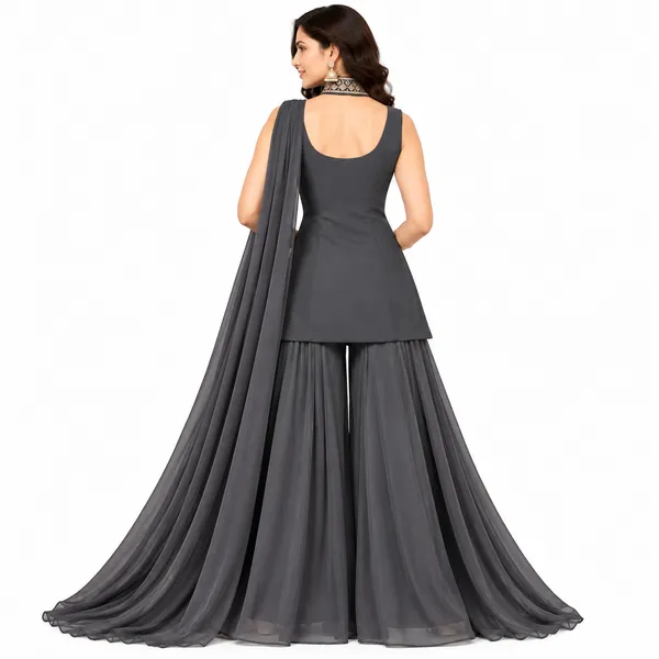 Indo_Dress_3_Piece_Soft_Silk_With_Stone_Work