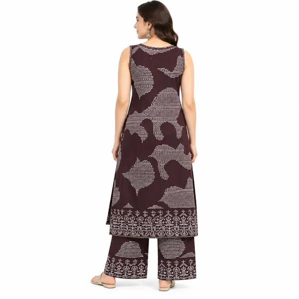Long_Co-Ord_Set_2_Piece_Rayon_With_Printed_Work