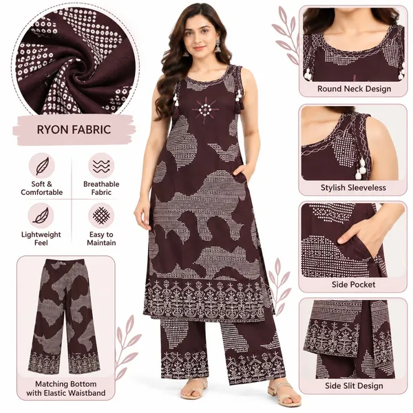 Long_Co-Ord_Set_2_Piece_Rayon_With_Printed_Work