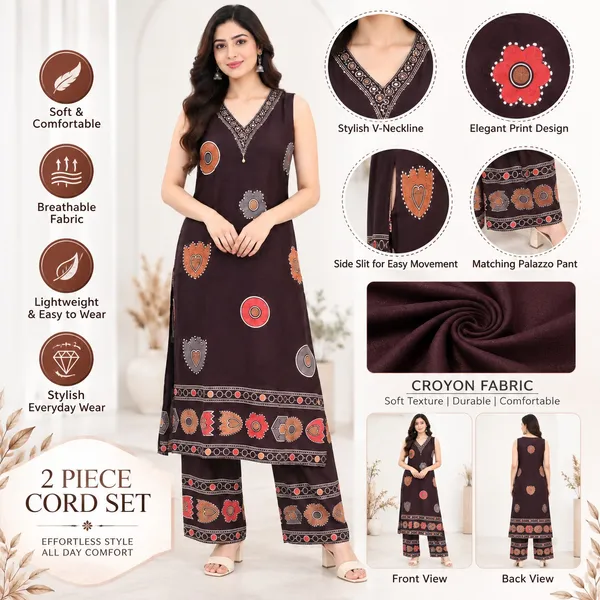 Long_Co-Ord_Set_2_Piece_Croyon_With_Printed_Work
