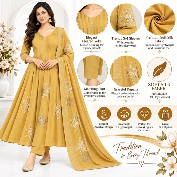 Anarkali_Suit_3_Piece_Soft_Silk_With_Thread_Work