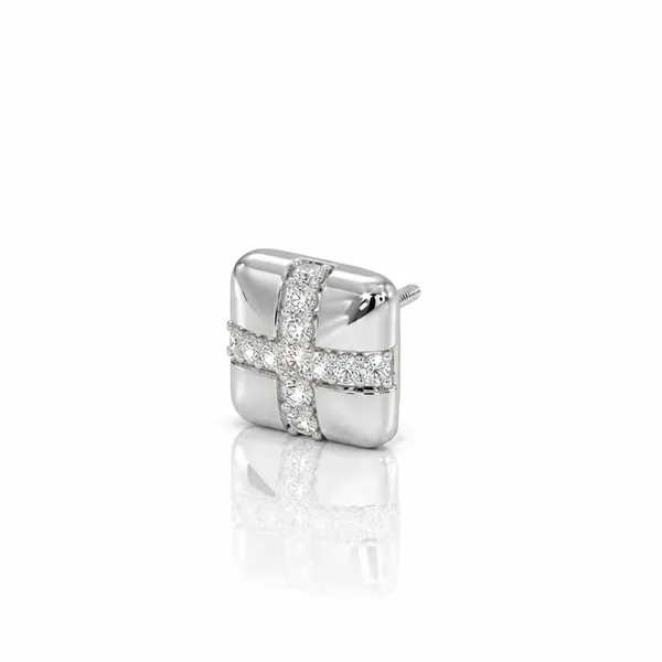 Silver_Tone_Cross_Design_Crystal_Ring_For_Unisex