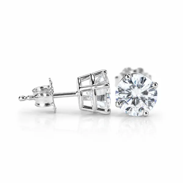 Silver_Round_Stud_Earring_For_Men