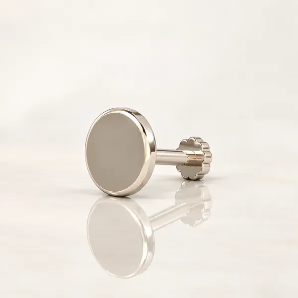 Plain_Round_Stud_Earring_For_Unisex