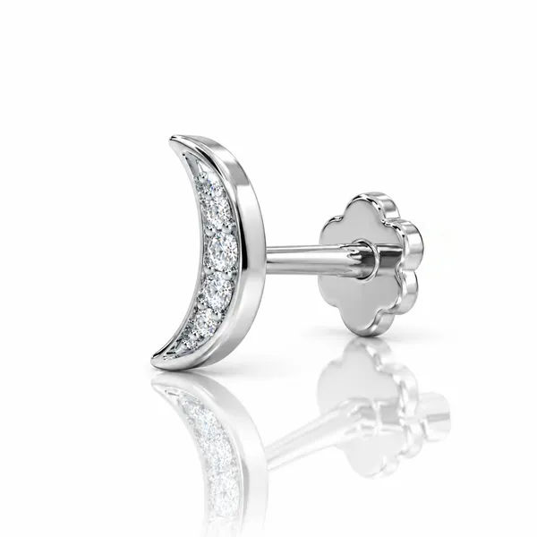 Silver_Crescent_Moon_Stud_Earrings_For_Men