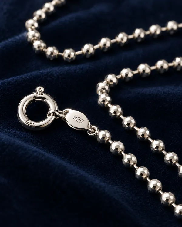 Silver_925_Ball_Chain_Necklace_For_Men
