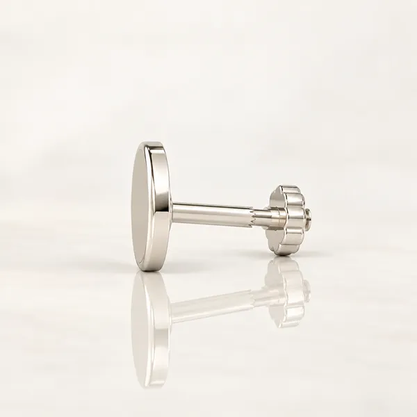 Plain_Round_Stud_Earring_For_Unisex