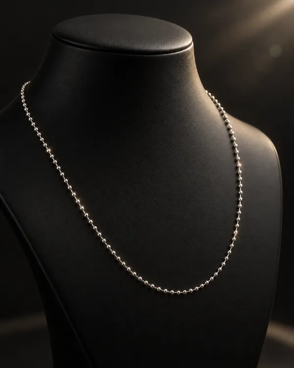 Silver_925_Ball_Chain_Necklace_For_Men