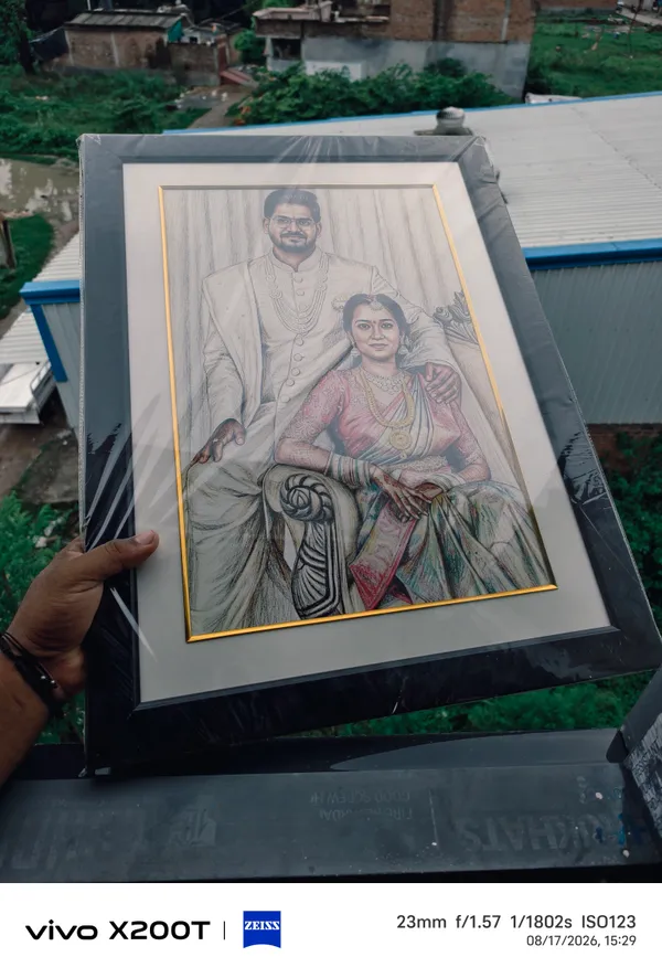 Madhesiacraft_Hand-Drawn_Color_Pencil_Sketch_Portrait_1_Person_Express